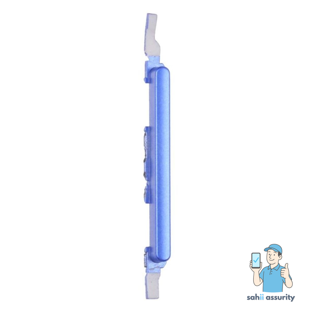 Volume Side Button Outer for Xiaomi Poco M3 Blue
